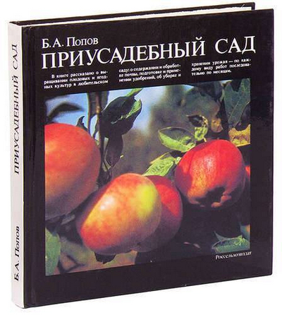 Книга: Приусадебный сад - Попов Б. А.